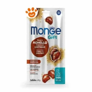 Monge Dog Gift Sticks Sensitive Digestion Agnello con Castagne