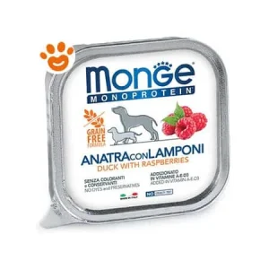 Monge Dog Monoprotein Adult Anatra e Lamponi