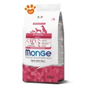 Monge Dog Natural Superpremium Adult All Breed Manzo e Riso
