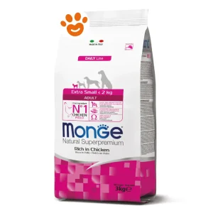 Monge Dog Natural Superpremium Adult Extra Small Pollo