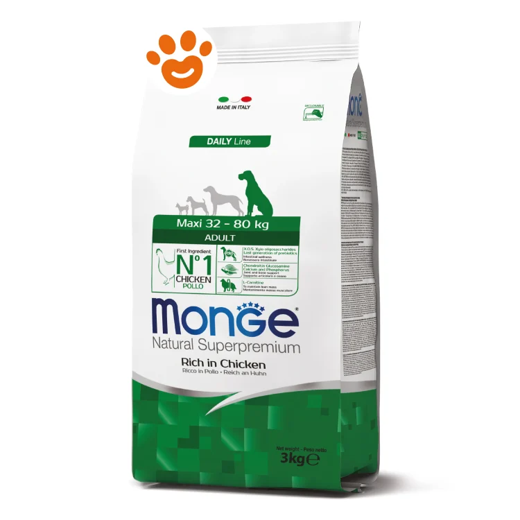 Monge Dog Natural Superpremium Adult Maxi Pollo