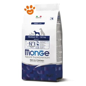 Monge Dog Natural Superpremium Adult Medium Pollo