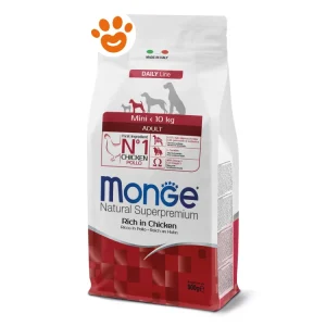 Monge Dog Natural Superpremium Mini Adult Agnello