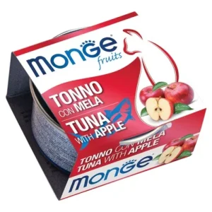 MONGE Fruit Gatto Tonno Mela 80gr