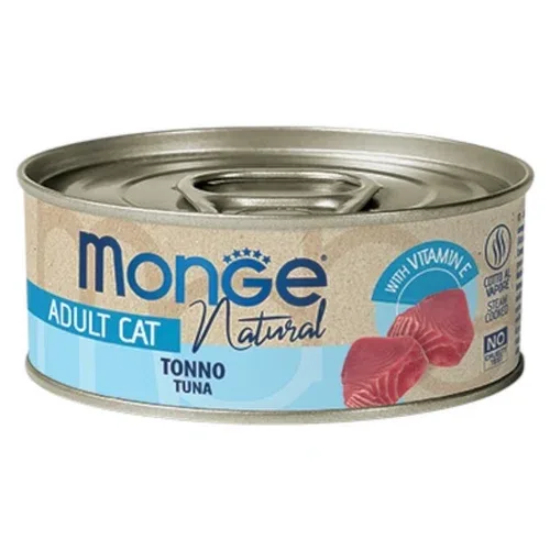 MONGE Gatto Natural Tonno 80gr