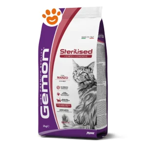 Monge Gemon Cat Adult Sterilised con Manzo