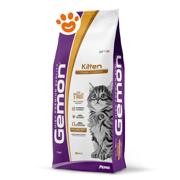 Monge Gemon Cat Kitten con Pollo e Riso - Image 2