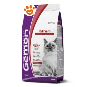 Monge Gemon Cat Kitten Manzo e Riso