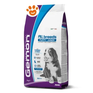 Monge Gemon Dog All Breed Puppy e Junior Tonno con Riso