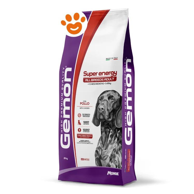 Monge Gemon Dog All Breeds Super Energy con Pollo
