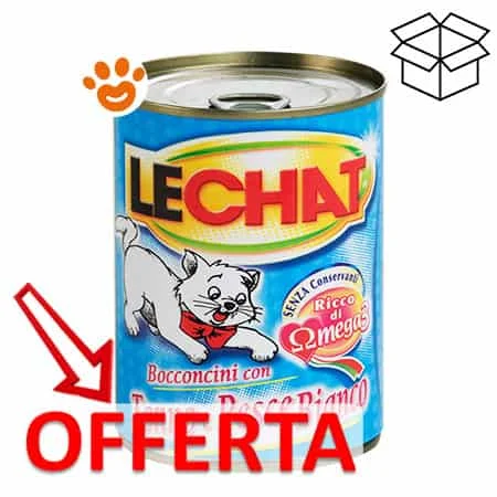 Monge LeChat Cat Bocconcini con Tonno e Pesce Bianco - Image 2