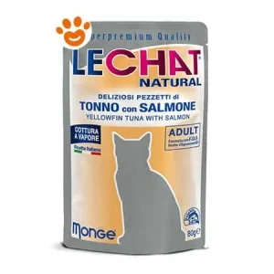 Monge LeChat Natural Cat Adult con Tonno e Salmone