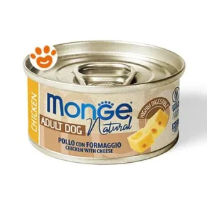 Monge Natural Dog Pezzetti di Pollo con Formaggio