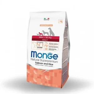 Monge Natural Superpremium Cane Adult Mini Salmone &amp; Riso