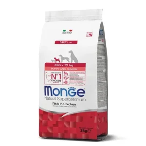 Monge Natural Superpremium Cane Puppy Mini Pollo