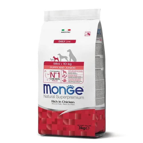 Monge Natural Superpremium Cane Puppy Mini Pollo