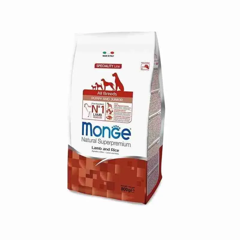 MONGE SPECIALITY LINE CANE GR 800 PUPPY ALL BREEDS AGNELLO*