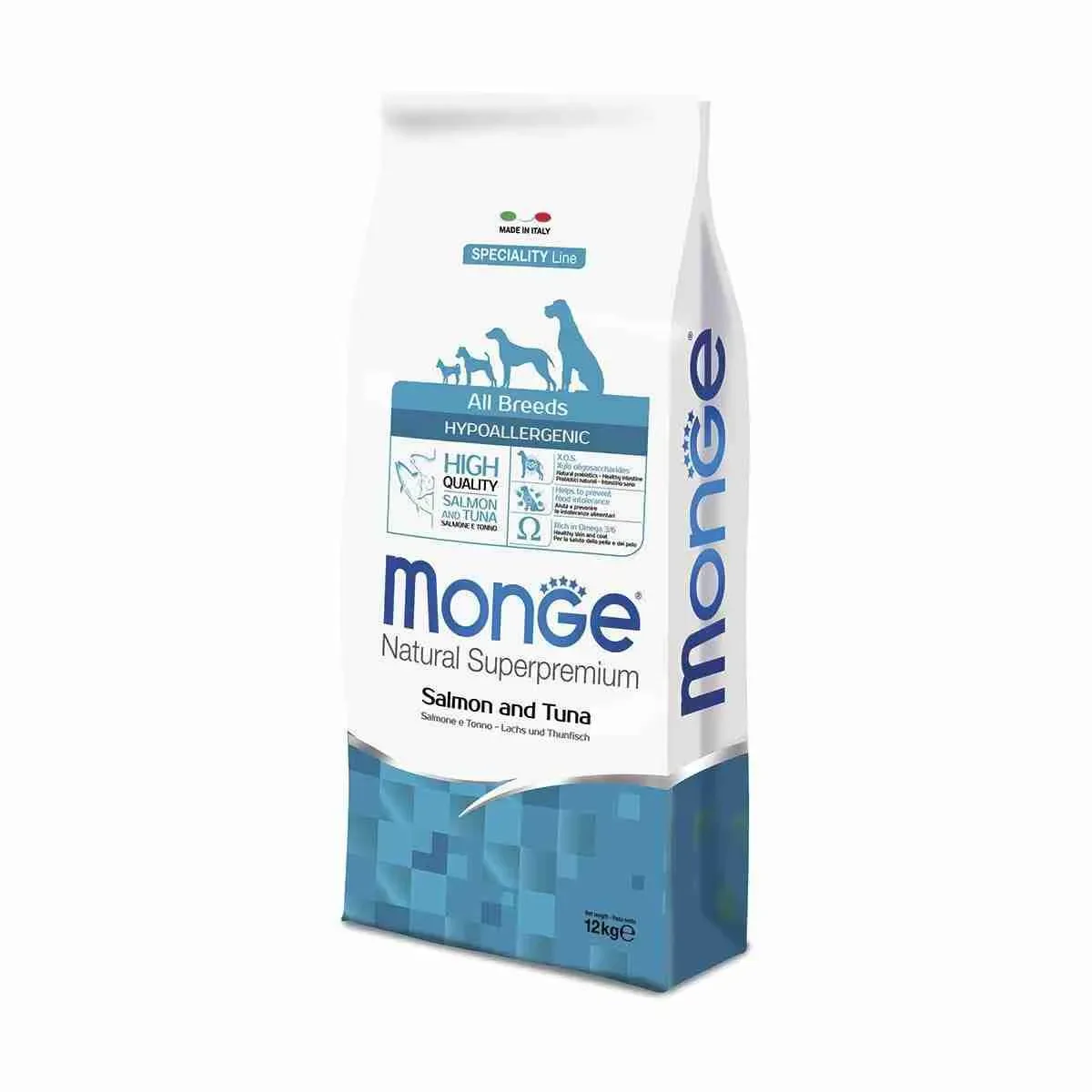 MONGE SPECIALITY LINE CANE KG 12 ADULT ALL BREEDS HYPOALLERGENIC