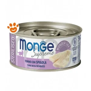 Monge Supreme Cat Adult Serilised Tonno con Spigola