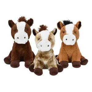 Multipet Sitting Horse Plush Dog Toy