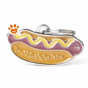 My Family Medaglietta Food Hot Dog >>>INCISIONE_GRATIS