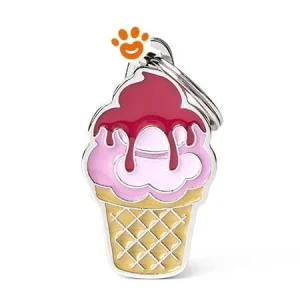 My Family Medaglietta Food Ice Cream >>>INCISIONE_GRATIS
