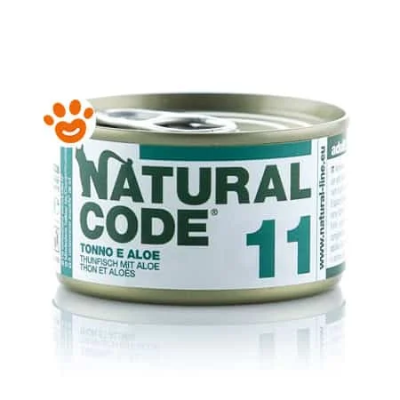 Natural Code 11 Cat Adult al Tonno e Aloe