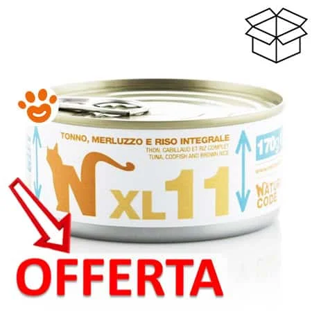 Natural Code 11 Cat Adult XL Tonno, Merluzzo e Riso Integrale - Image 2