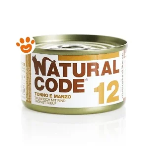 Natural Code 12 Cat Adult al Tonno e Manzo