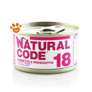 Natural Code 18 Cat Adult al Tonnetto e Prosciutto