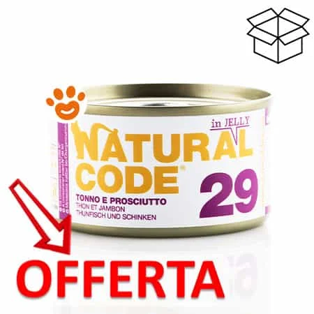 Natural Code 29 Cat Adult al Tonno e Prosciutto in Jelly - Image 2
