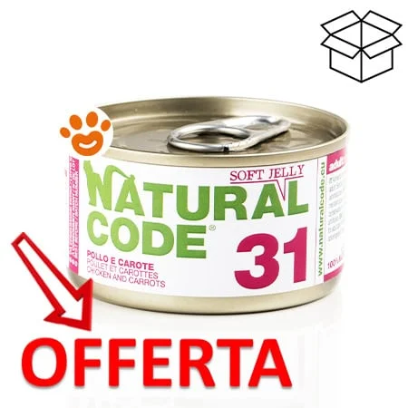 Natural Code 31 Cat Adult al Pollo e Carote in Jelly - Image 2