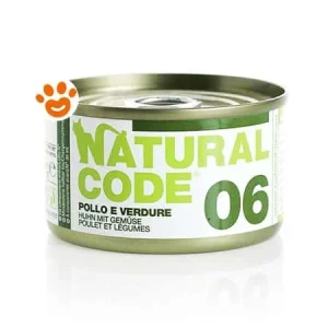 Natural Code 6 Cat Adult al Pollo e Verdure