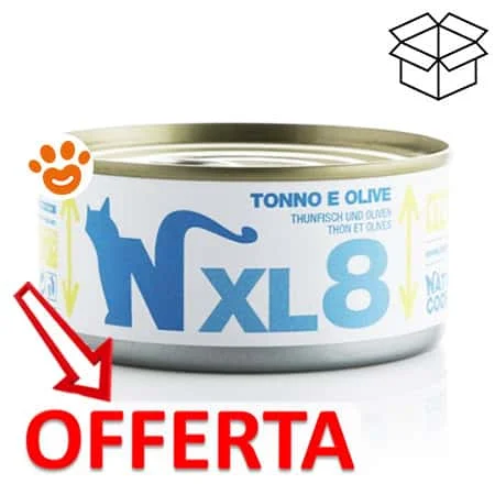 Natural Code 8 Cat Adult XL Tonno e Olive - Image 2