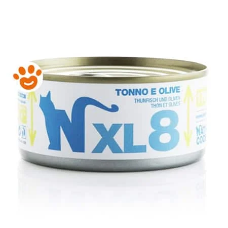 Natural Code 8 Cat Adult XL Tonno e Olive
