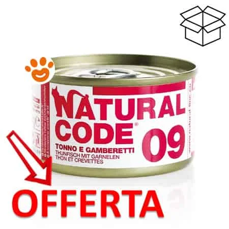 Natural Code 9 Cat Adult al Tonno e Gamberetti - Image 2