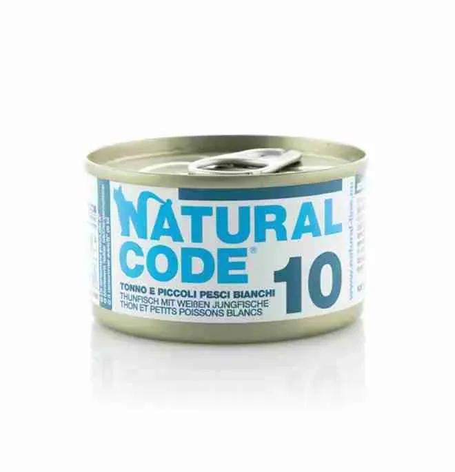 NATURAL CODE CAT 10 TONNO E PICC. PESCI GR. 85.