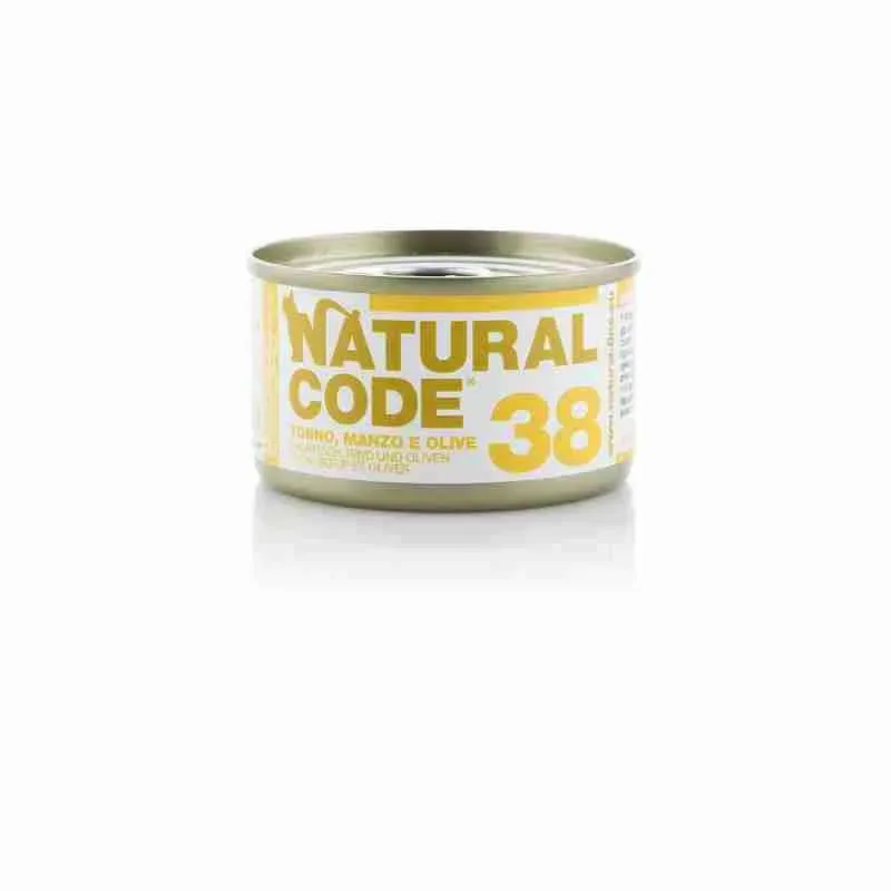 NATURAL CODE CAT 38 TONNO MANZO E OLIVE GR. 85.