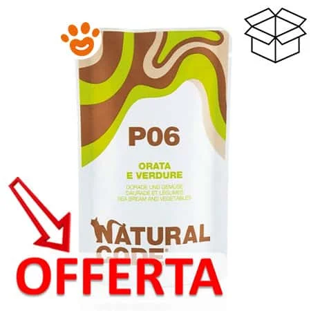 Natural Code P06 Cat Adult all’Orata e Verdure - Image 2