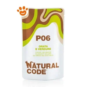 Natural Code P06 Cat Adult all’Orata e Verdure