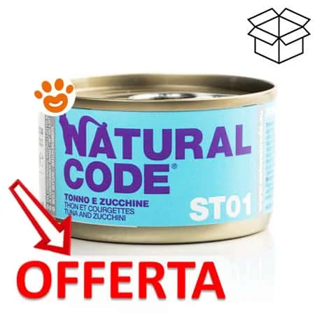 Natural Code ST01 Cat Adult Sterilizzato al Tonno e Zucchine - Image 2