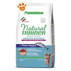 Natural Trainer Cat Adult Specialty Nutrition Appetito Difficile con Pesce Azzurro