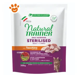 Natural Trainer Cat Adult Sterilised Tacchino