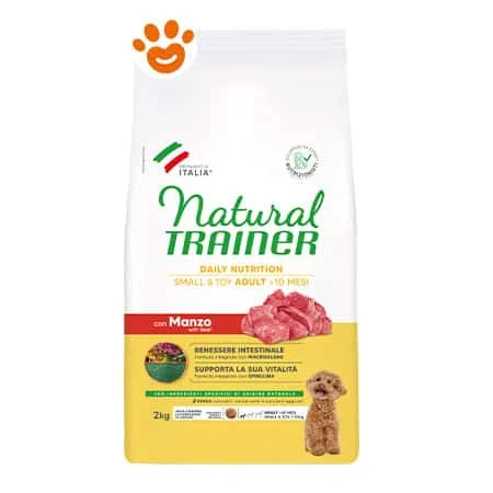 Natural Trainer Dog Adult Small & Toy Manzo - Image 2