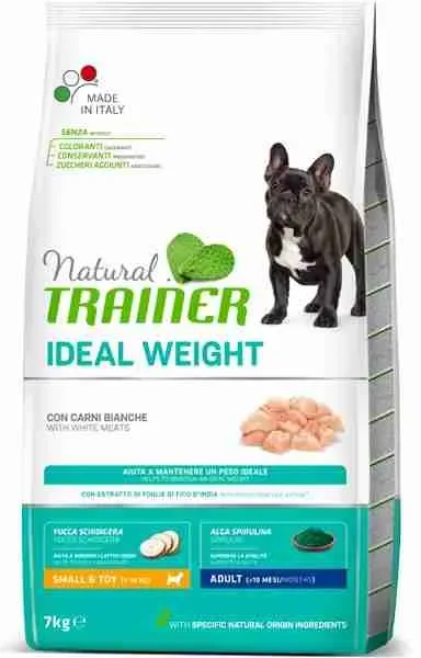 NATURAL TRAINER DOG CROCCHETTE CANE SMALL TOY LIGHT CARNI BIANCHE 7 KG
