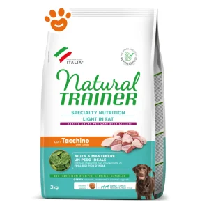 Natural Trainer Dog Light Adult Medium/Maxi Tacchino