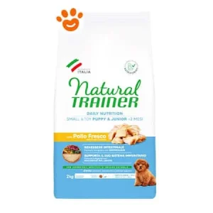 Natural Trainer Dog Puppy & Junior Small & Toy Pollo