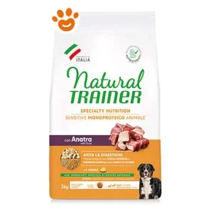 Natural Trainer Dog Sensitive No Gluten Adult Medium Maxi Anatra