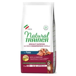 Natural Trainer No Grain Adult Medium & Maxi con Trota