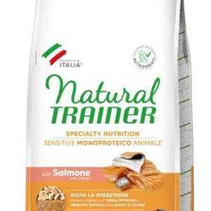 Natural Trainer-Sensitive Monoproteico 7Kg Small &amp; Toy Adult Con Salmone